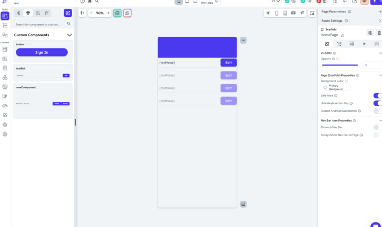How to make an editable listview in flutterflow step by step